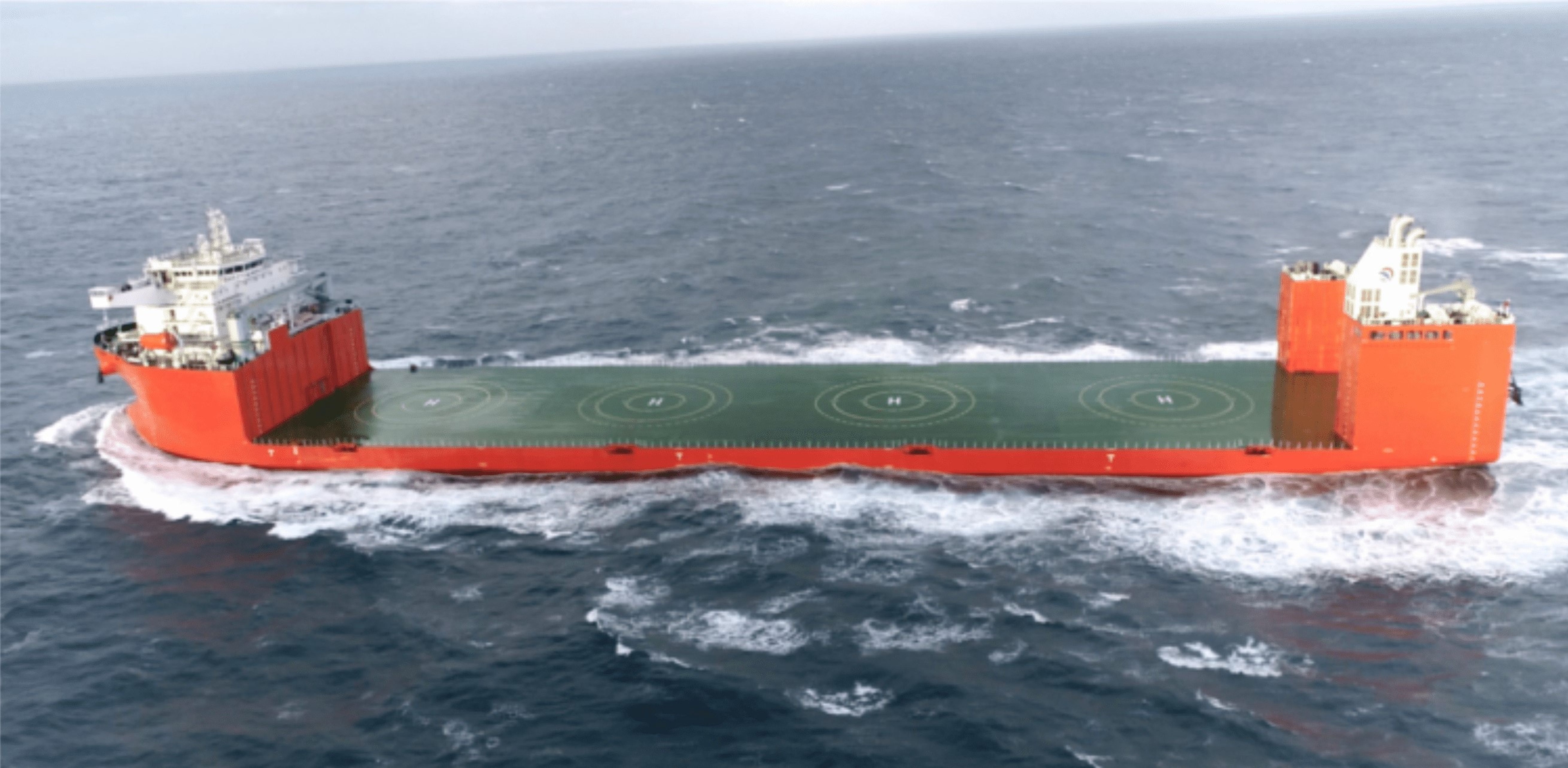 The Wei Xiao Tian Shi without cargo