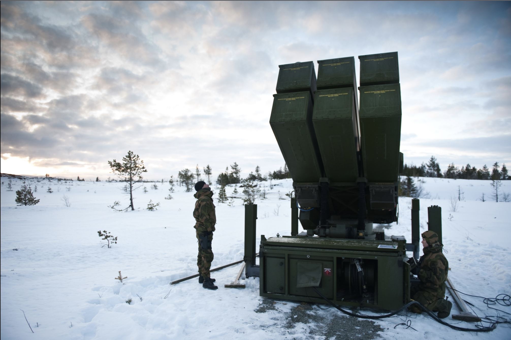 NASAMS is an anti-aircraft missile system, a short to medium range air defense system