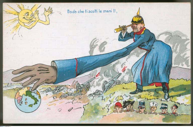 «Никаких компромиссов с расой дикарей». Как Первая мировая война вылилась в германофобию по всему миру