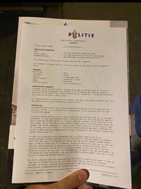 Официальные регистрации показаний Вана Цзинюя: два заключения об открытии дела, и письма от полиции