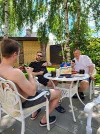 Валерий, Дмитрий и Владимир Петровские