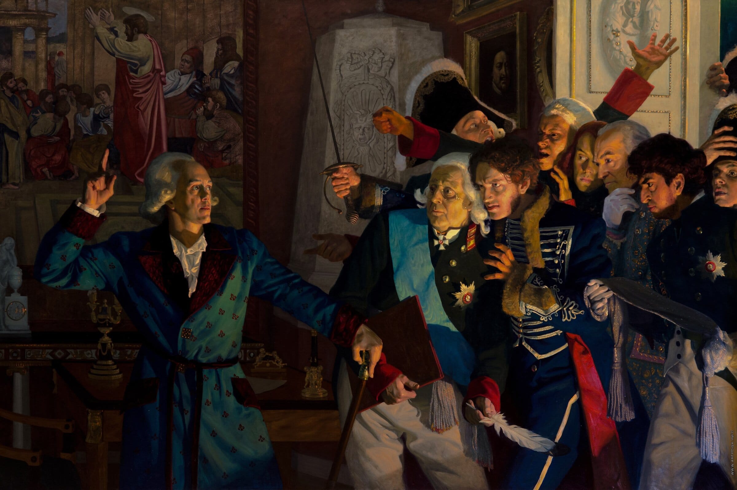 Шарф или табакерка? Проблема сменяемости власти в России на примере убийства Павла I 