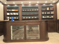 American scopes by Nightforce and ZCO, and Accu-Tac bipods at the Lobaev Arms store. December 2025.