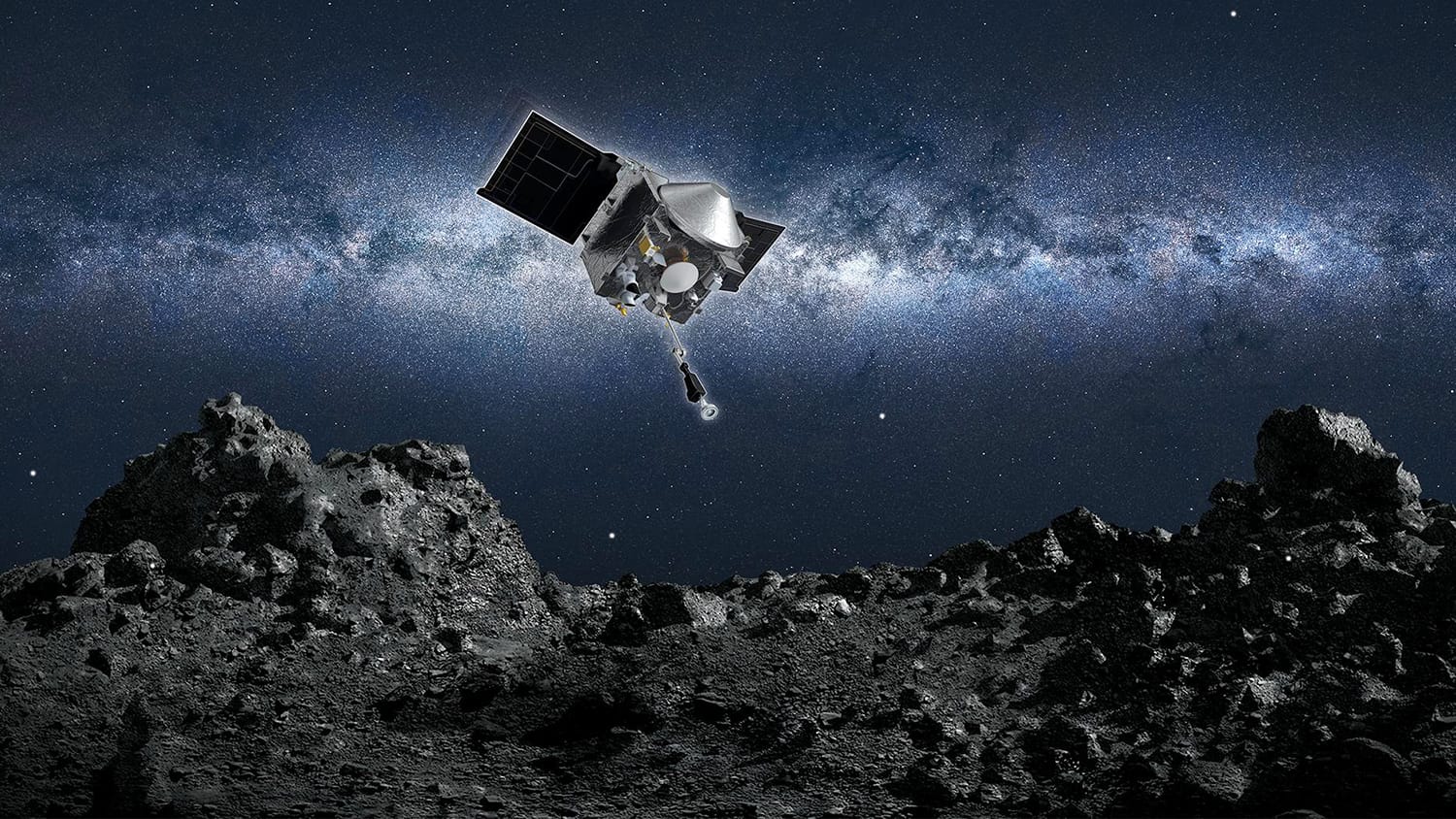 Космический аппарат NASA потерял часть проб грунта, собранных с астероида Бенну