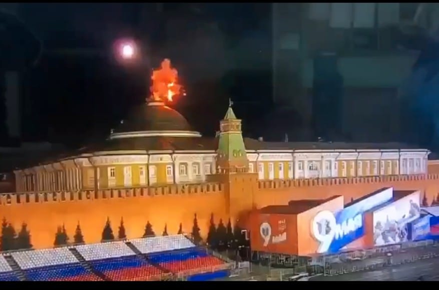 “We have no information about the so-called attacks on the Kremlin,” says Zelensky’s spokesman