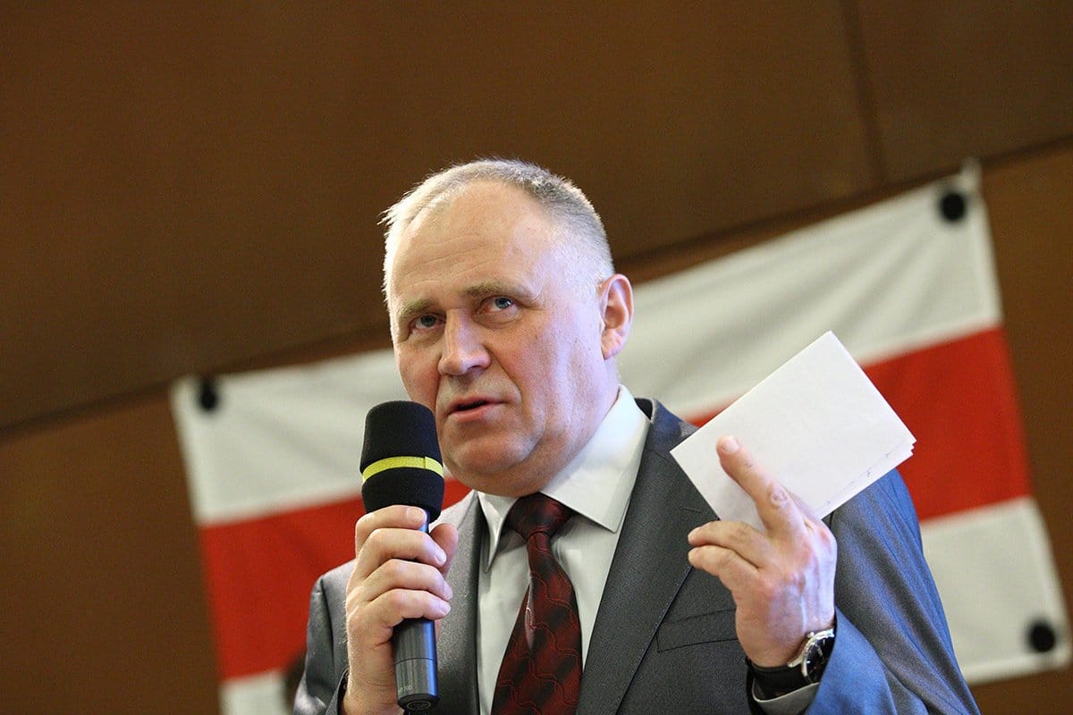 Belarusian opposition figure Mikola Statkevich reportedly returned to the same prison he was released from last week