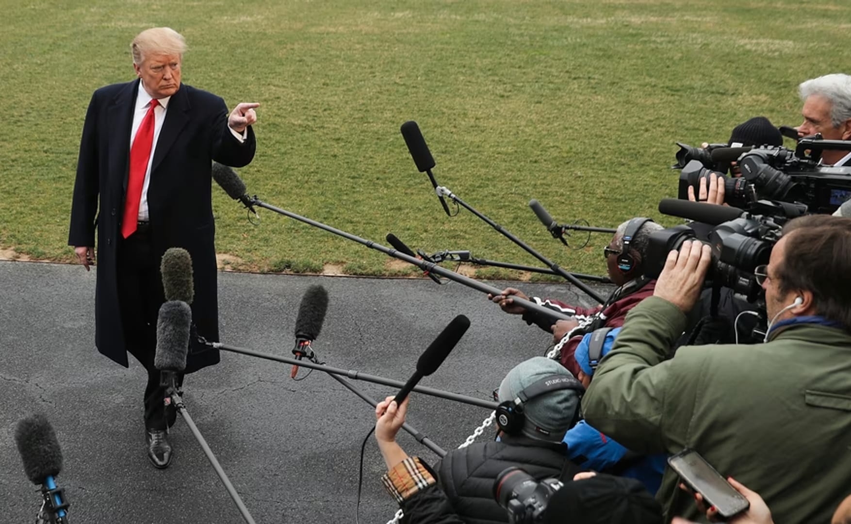 “Quiet, piggy!”: How Trump is bringing the American press to heel
