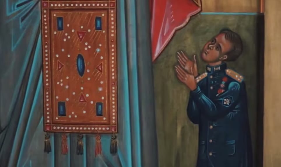 Russian Orthodox icons have begun depicting participants in the full-scale invasion of Ukraine