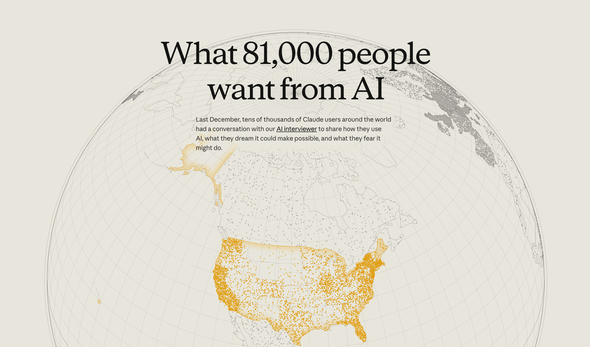 Anthropic опросила более 80 тысяч пользователей чат-бота Claude об их отношении к ИИ: люди одновременно надеются на него и боятся