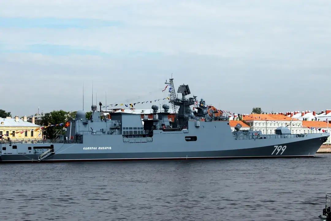 Ukraine reports successful drone attack on Russian frigate Admiral Makarov in Black Sea port