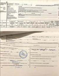 Judging by the payment orders, the goods were accepted by one and the same person, an E.A. Safronova, on behalf of ten different companies