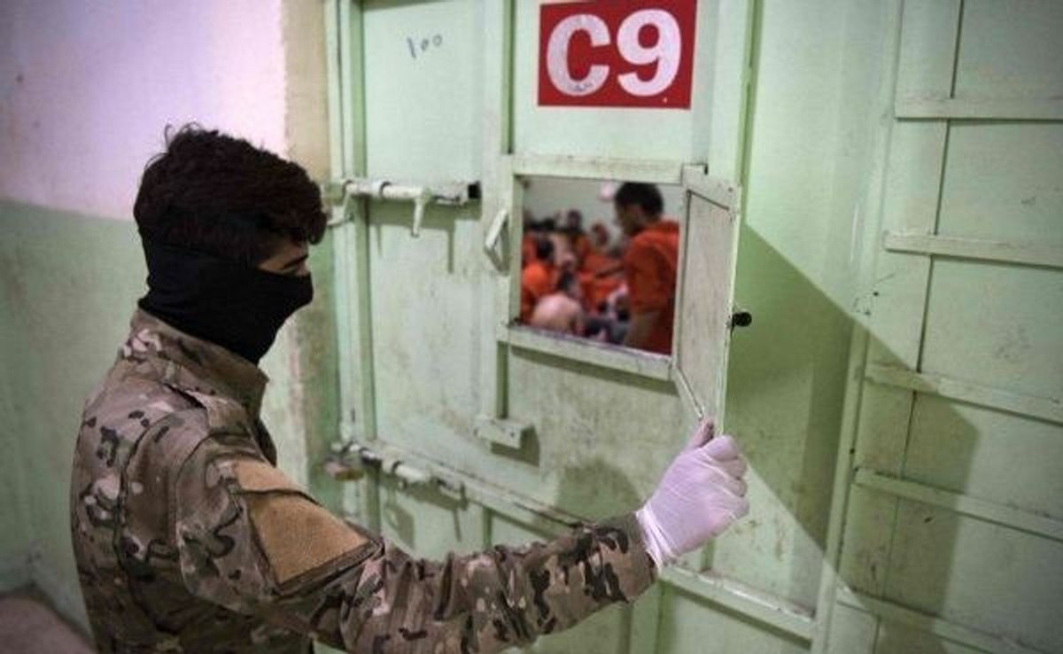 USAID also funded prisons holding former fighters of the terrorist organization 'Islamic State' and their families