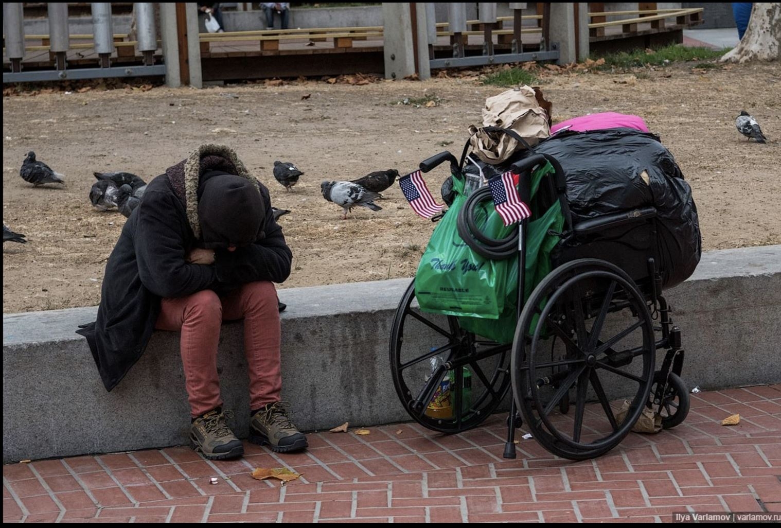 Homeless person in the U.S.