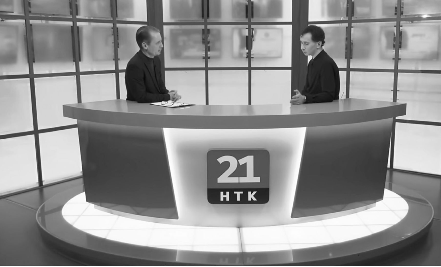 Журналист РИА Биробиджан Дмитрий Егерев и Павел Кушнир