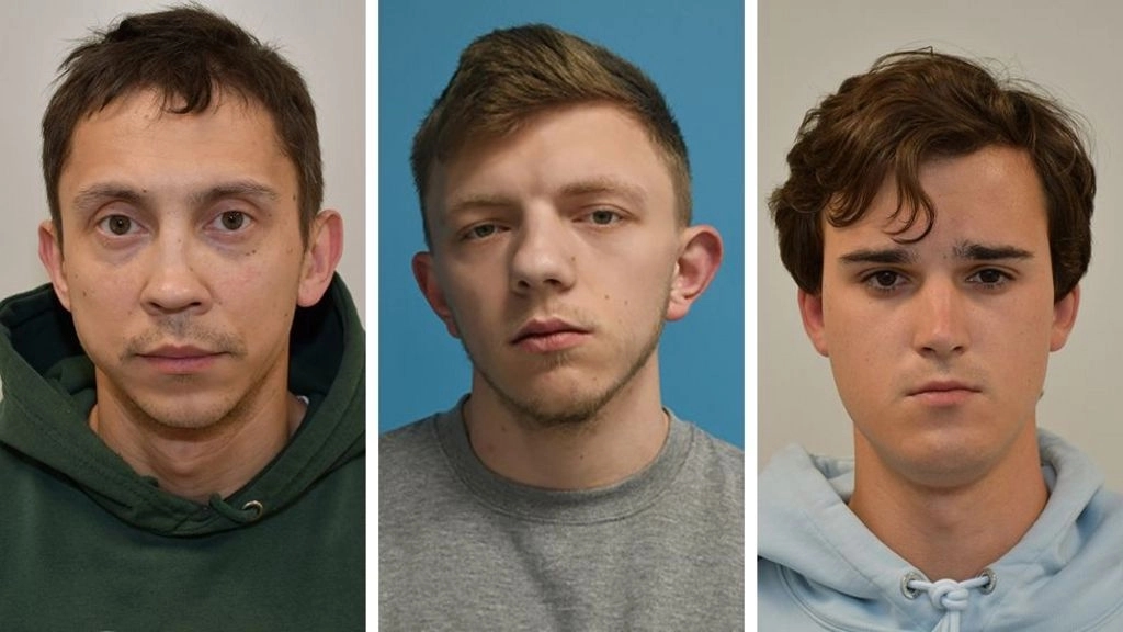 From left: Petro Pochynok, Roman Lavrynovych and Stanislav Carpiuc