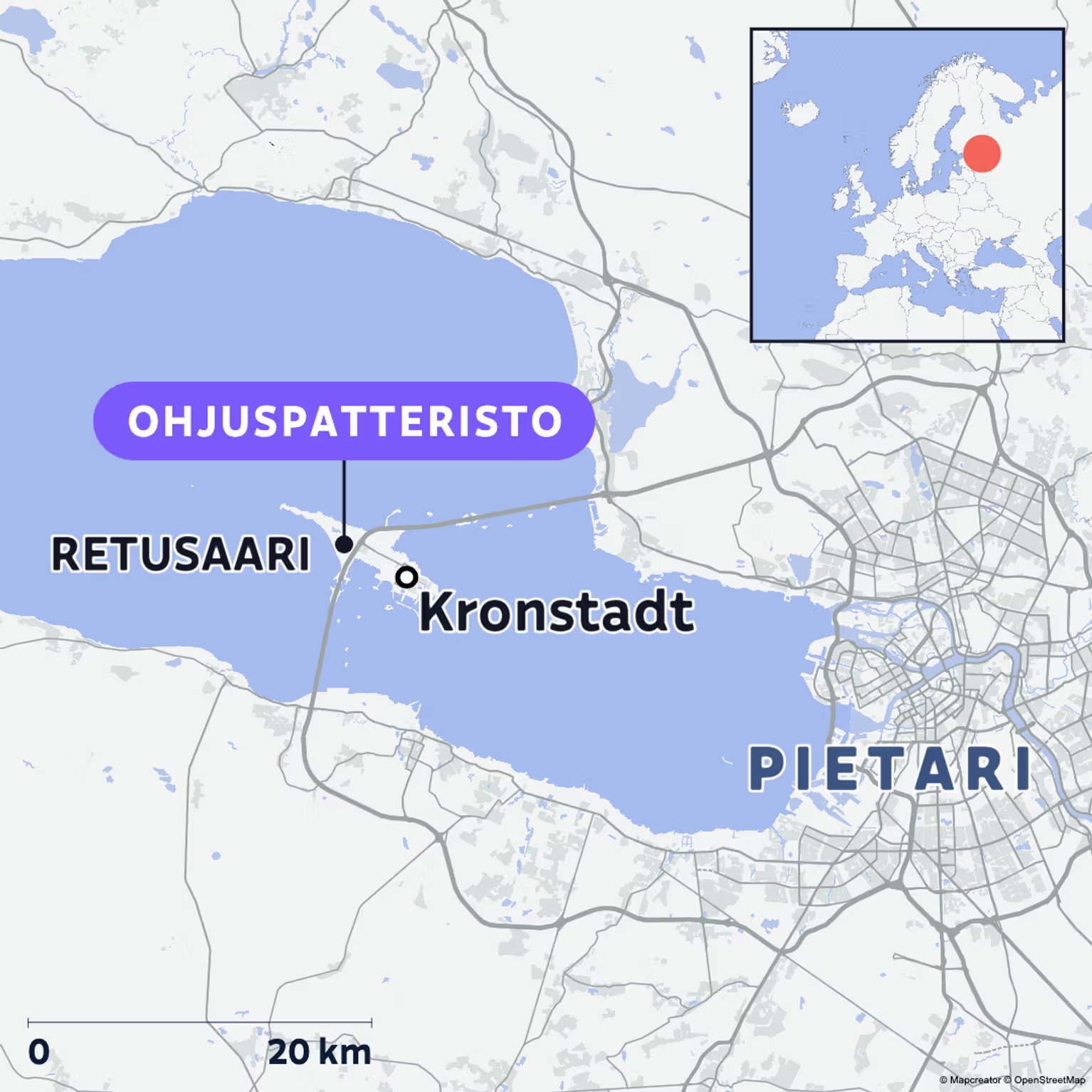Juha Rissanen / Yle, Openstreetmap, Mapcreator