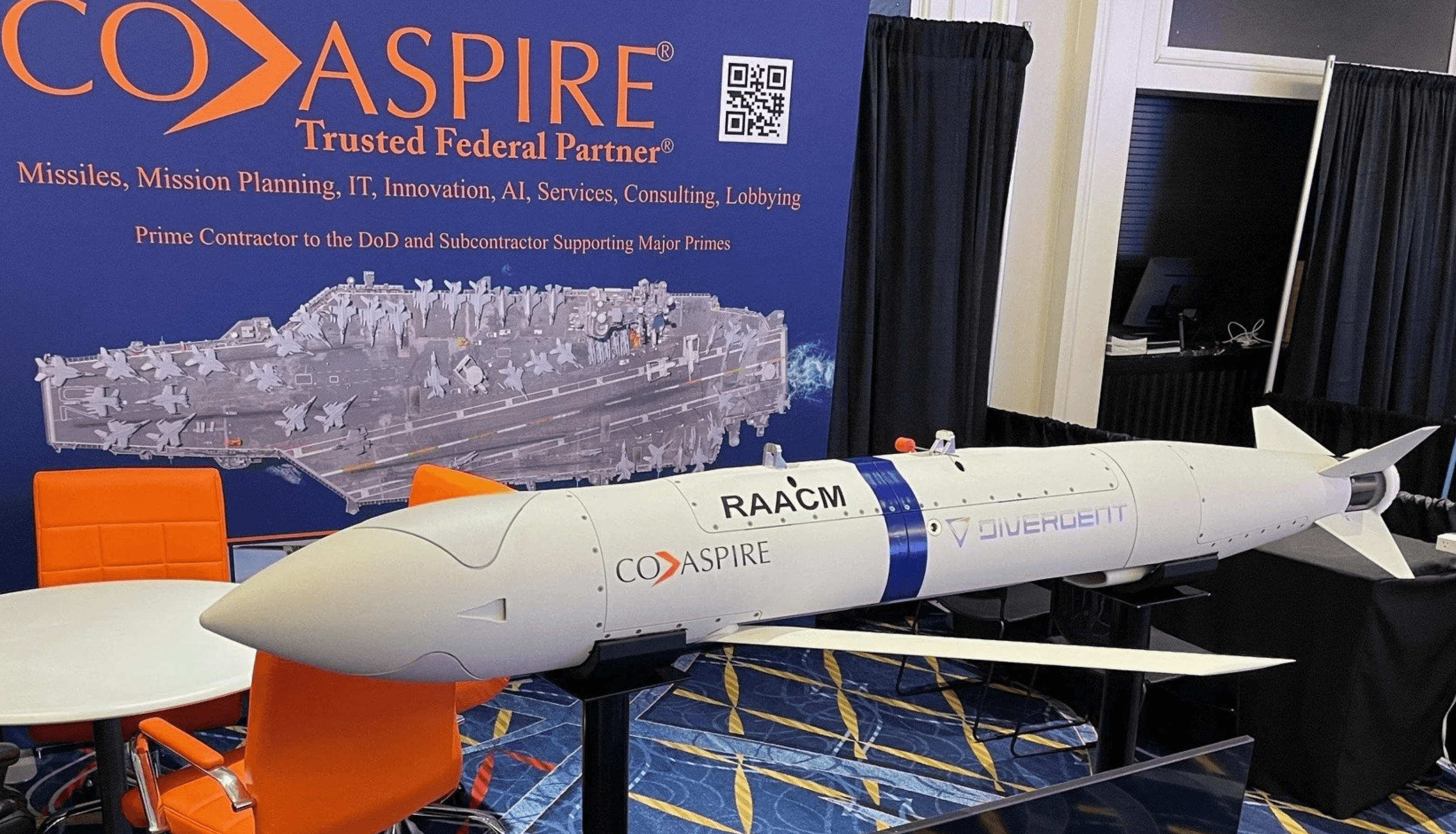 Американская крылатая ракета воздушного базирования RAACM (Rapidly Adaptable Affordable Cruise Missile, «быстро адаптируемая доступная крылатая ракета»), апрель 2025 года