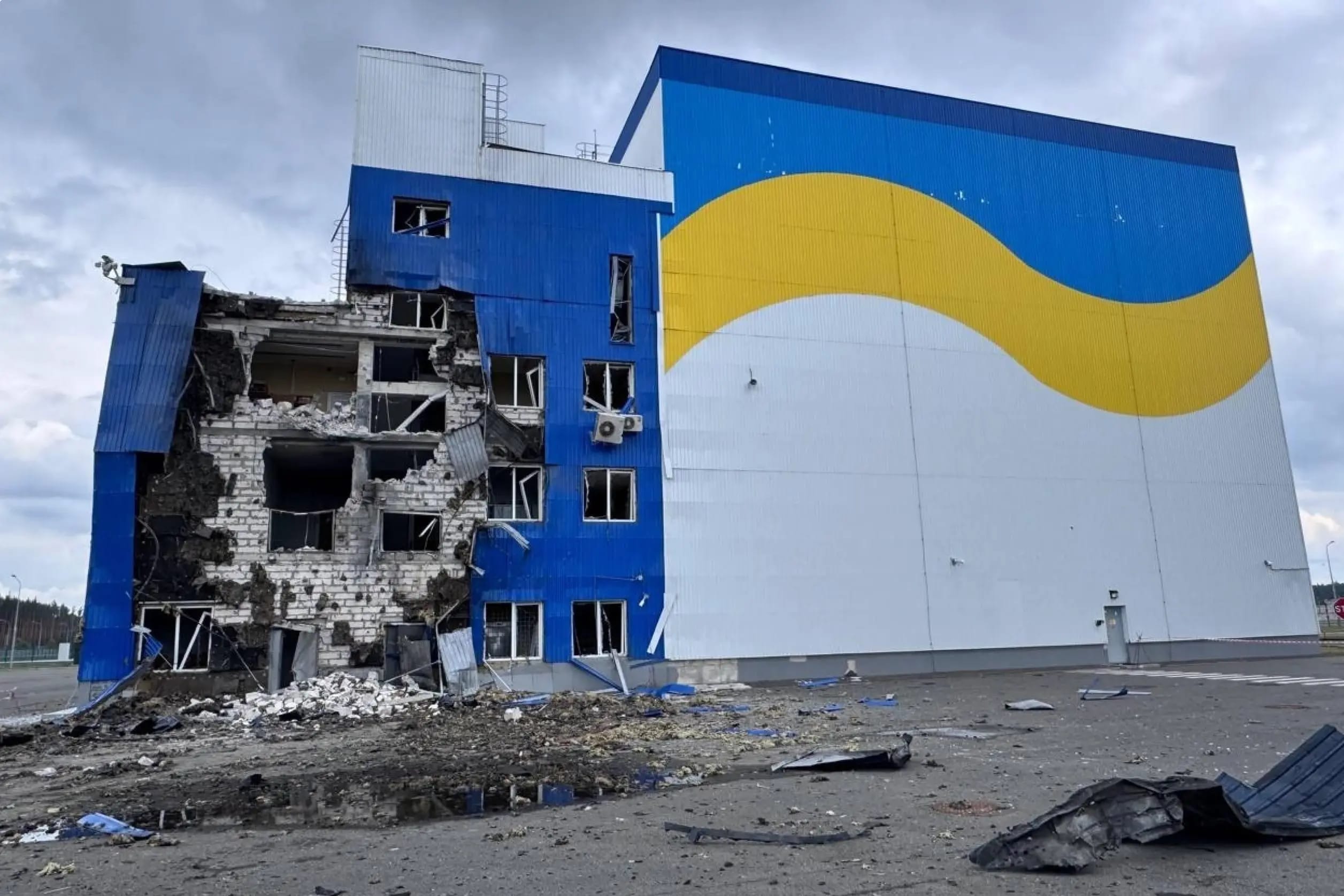 Russia launches drone strike on spent nuclear fuel facility at Chornobyl, radiation levels remain normal