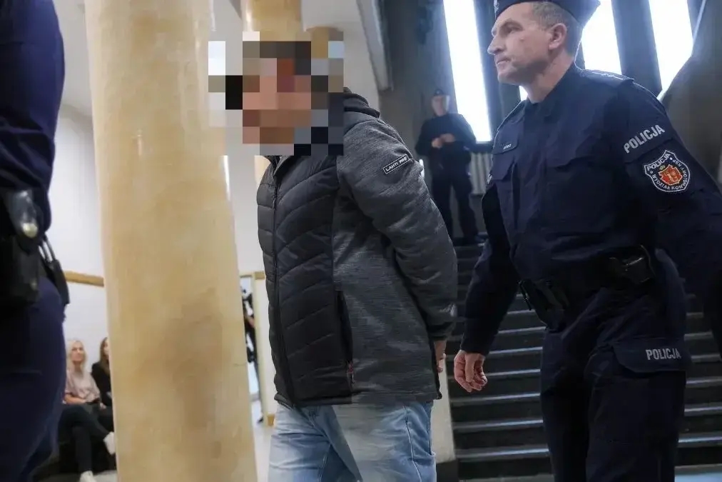 Volodymyr Zhuravlov after his arrest in Poland. Photo: PAP