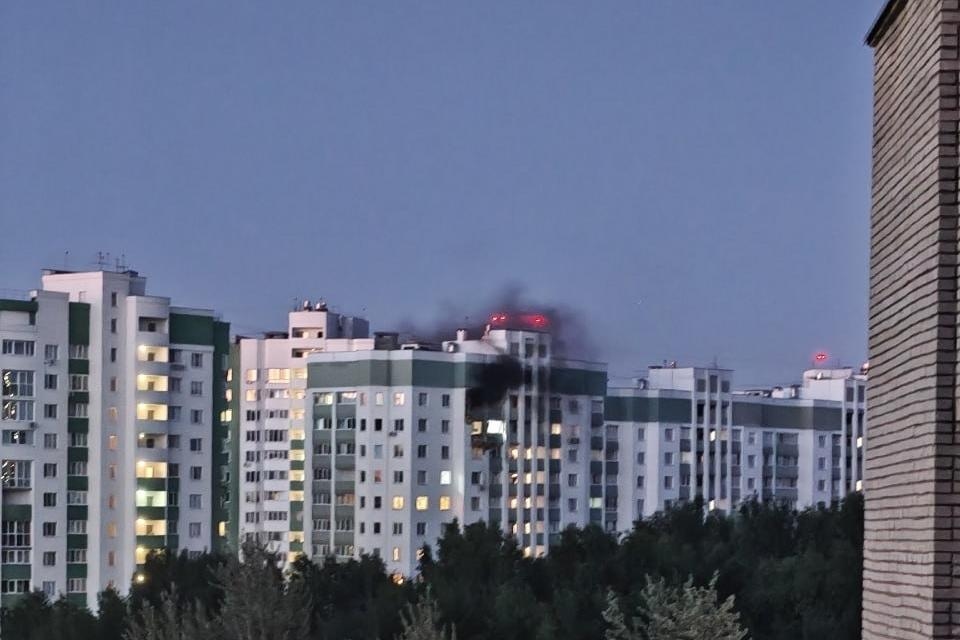 Фото: последствия удара беспилотника по многоэтажке во Владимире, 18.07.2026 / Exilenova+