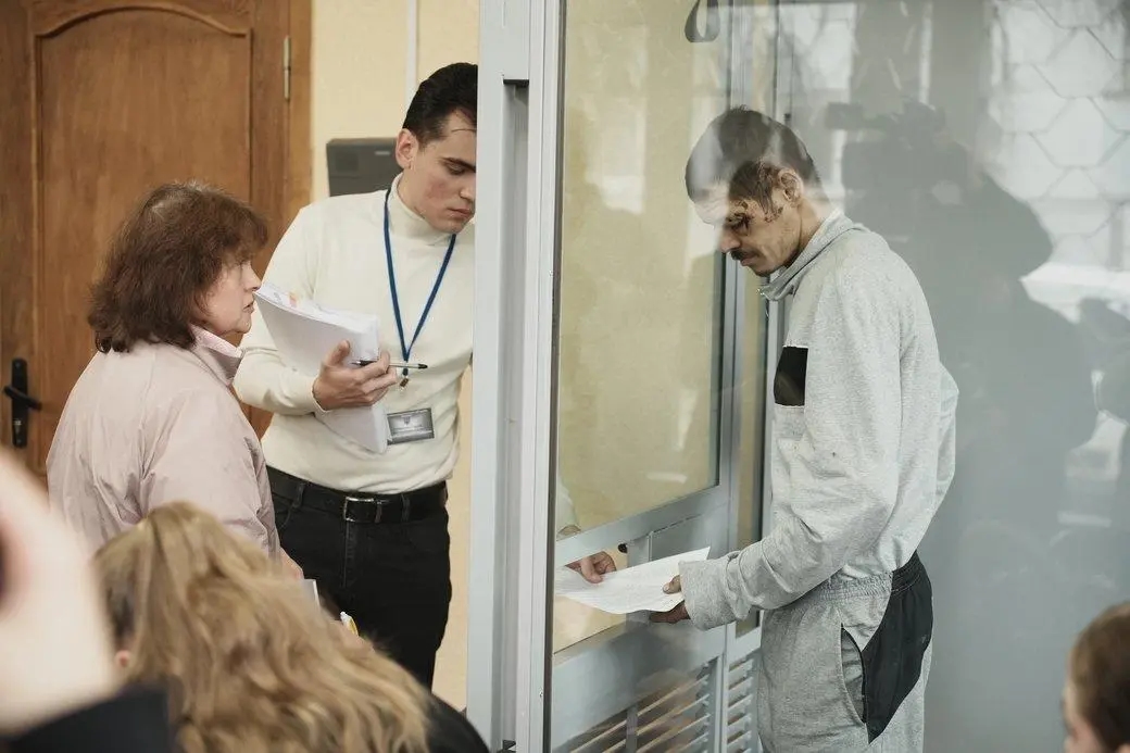 Leonid Ryzhikov in court in Kharkiv, Ukraine, on Oct. 16, 2026. Photo: Suspilne