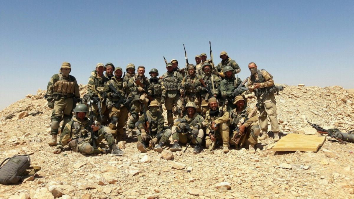 Российские наемники в Сирии