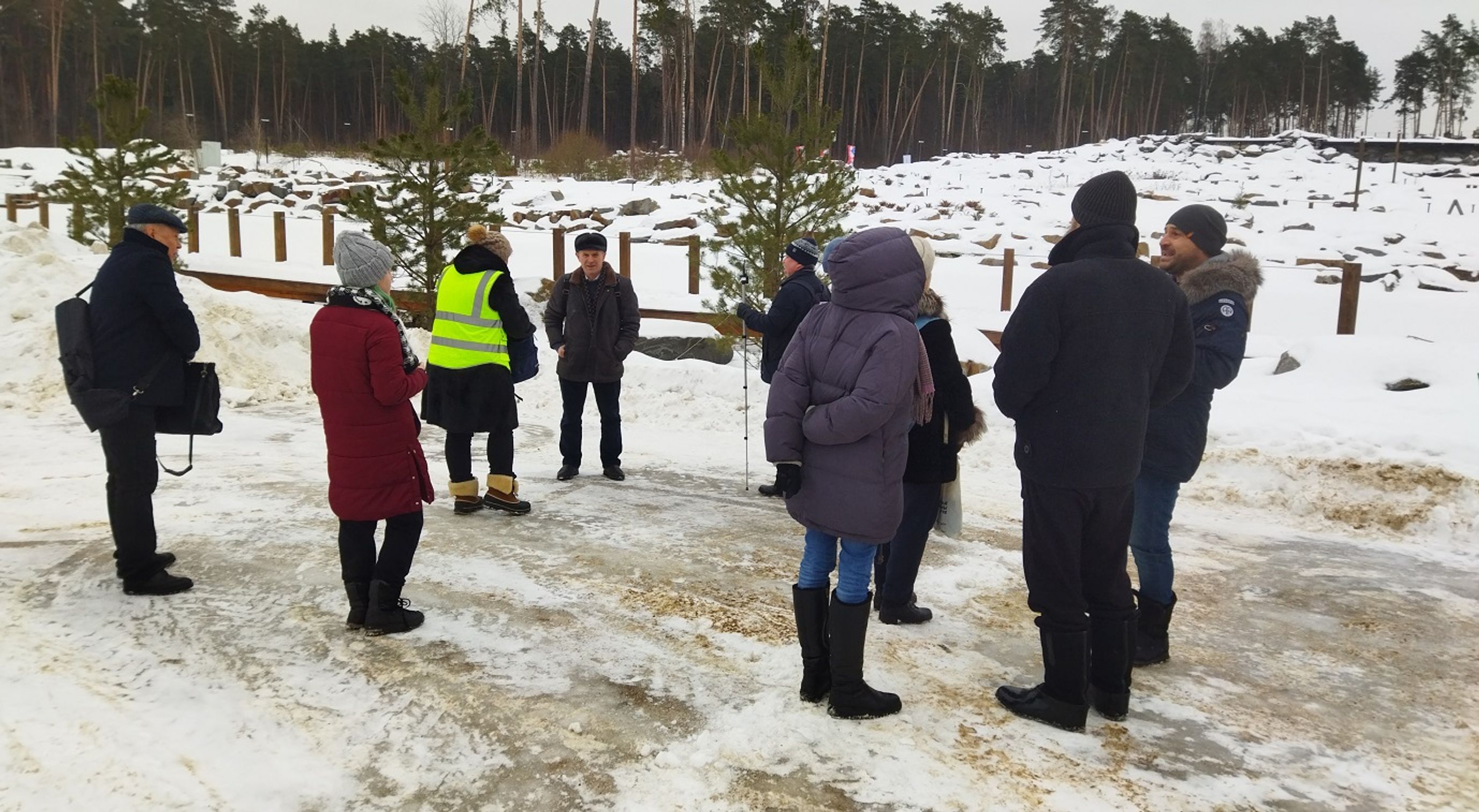 Activists in the Romashkovo Forest