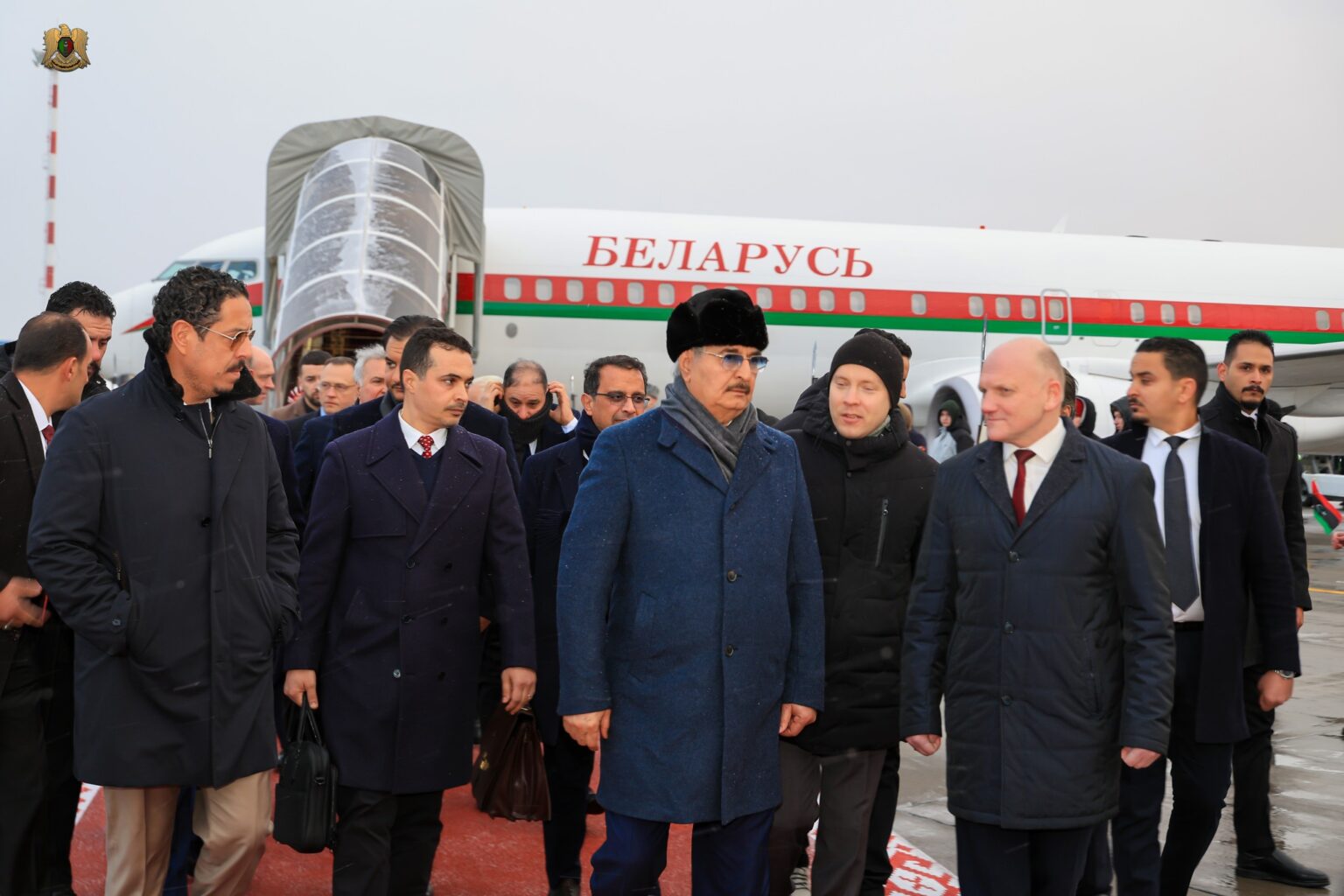 Халифа Хафтар в Минске