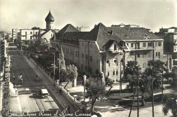 Русское подворье в Бари, открытка