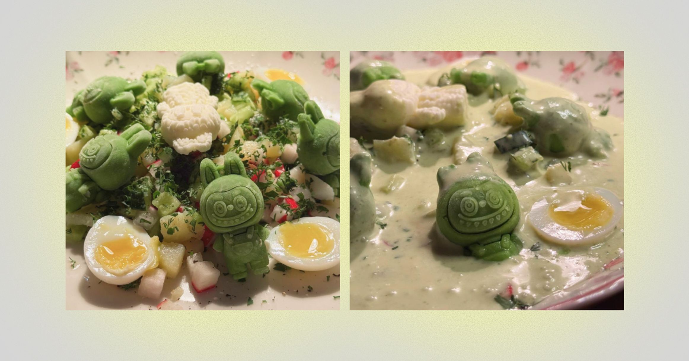 On the menu at Moscow’s Madame Roche restaurant: okroshka renamed the Seven Labubus Soup