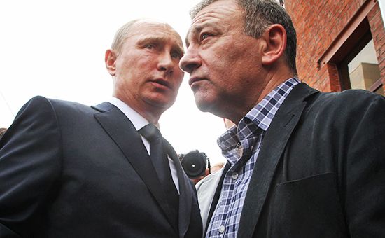 Vladimir Putin and Arkady Rotenberg