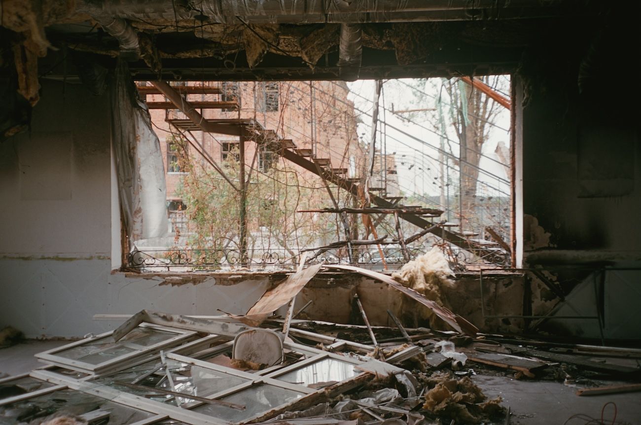 Poltava and surrounding areas.