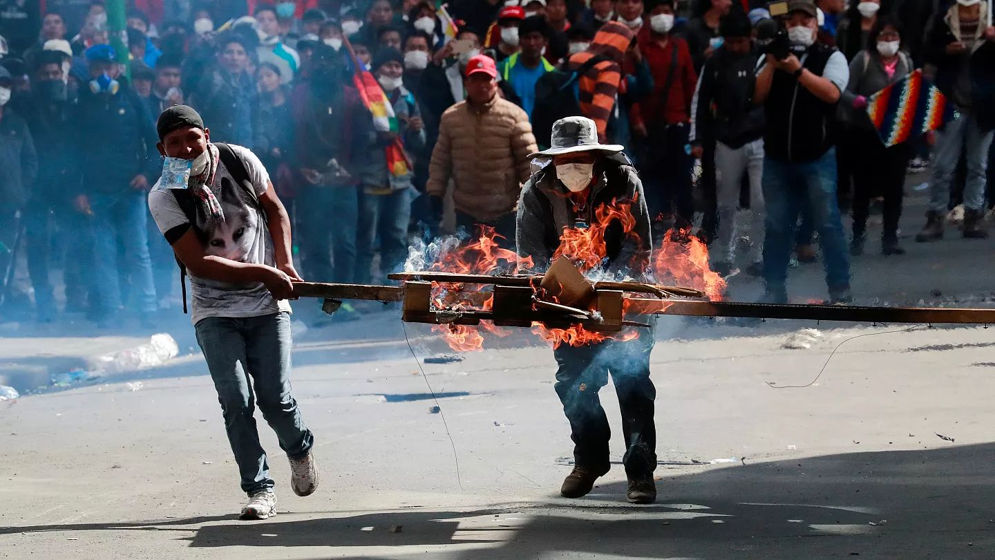 Mass unrest swept across Bolivia in 2019.