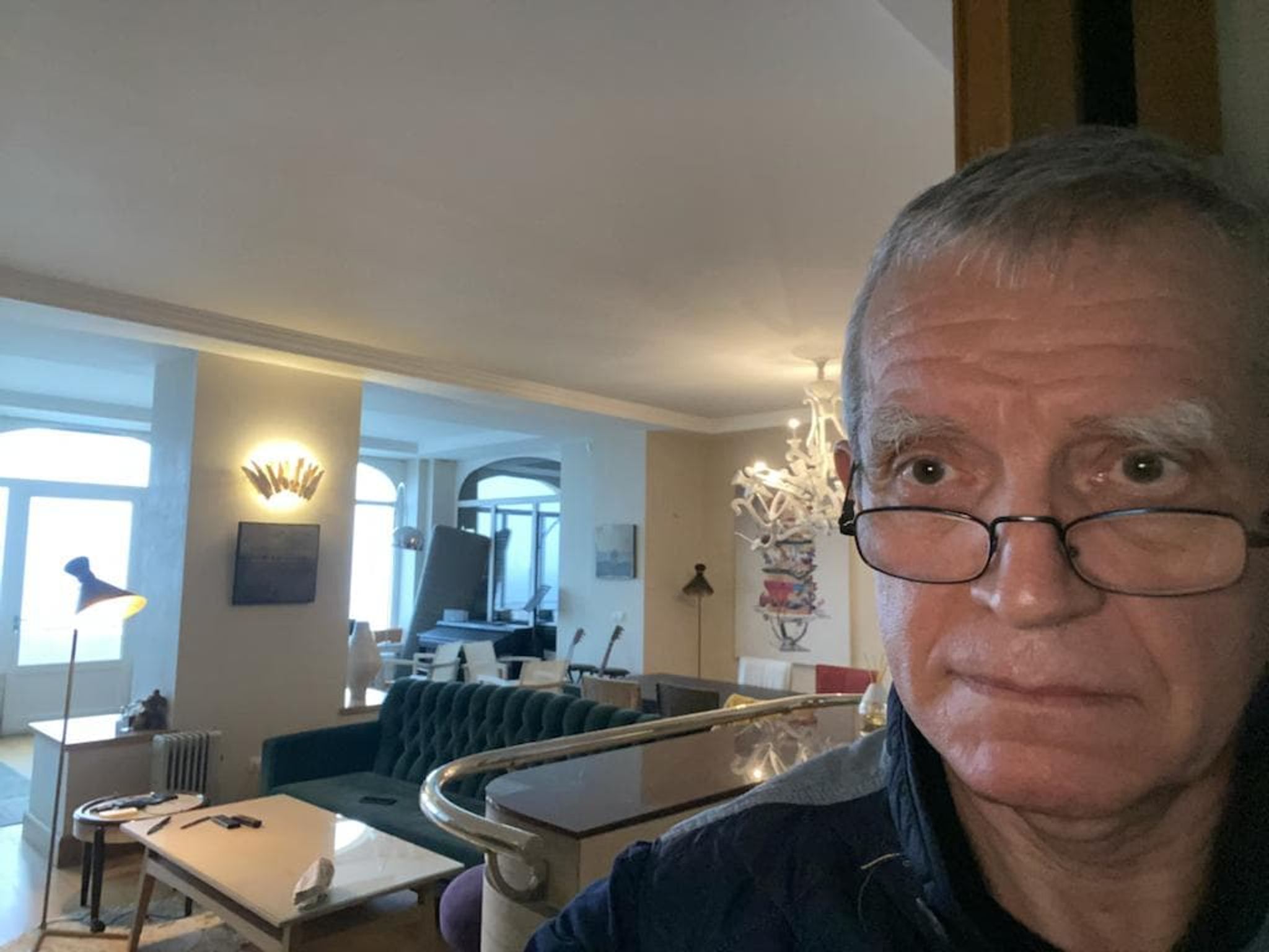 Pierre Affner at Putin's daughter's villa in Biarritz
