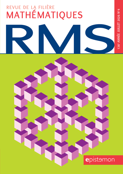 The cover of the June-August 2026 issue of RMS