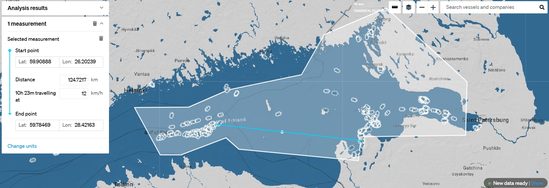The Gulf of Finland on Oct. 2, 2026