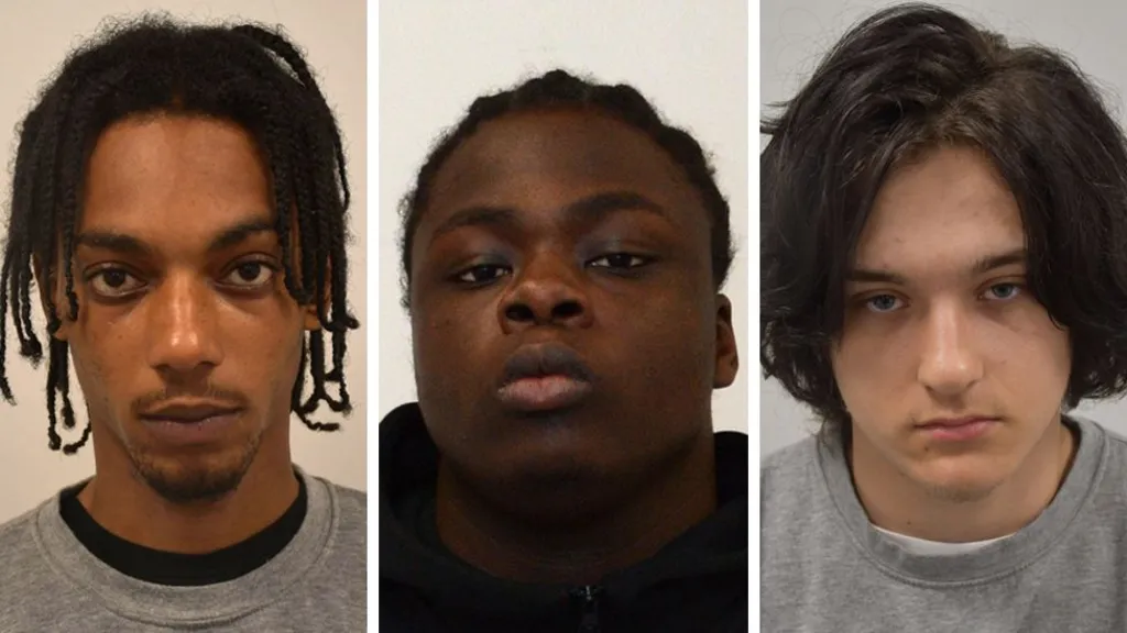 Фото: (слева направо) Джейким Роуз, Нии Менсах и Угниус Асмена / Metropolitan Police