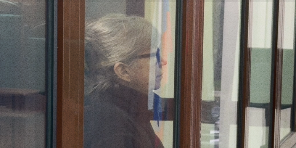 Ирина Суховей в суде